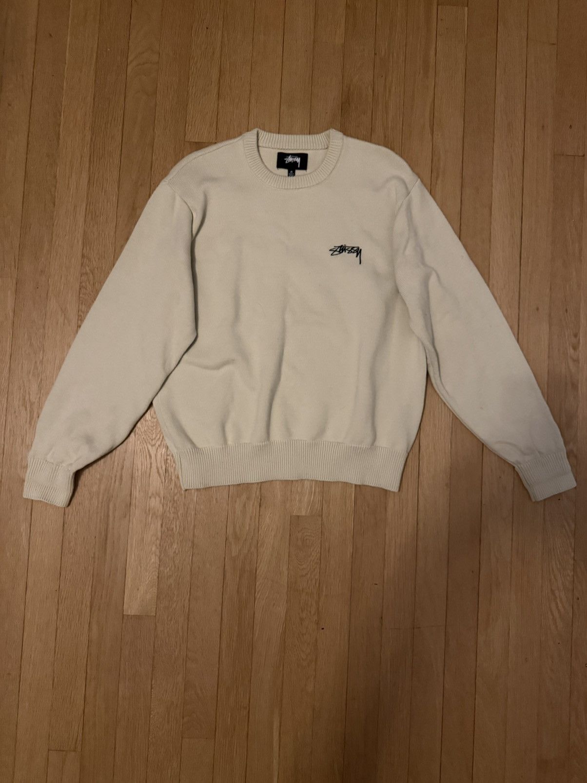 Stussy Stussy care label sweater Size US M / EU 48-50 / 2 - 1 Thumbnail
