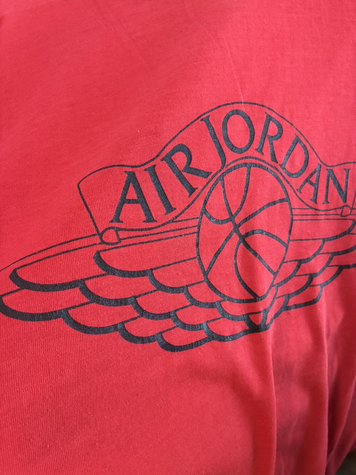 Nike Vintage 1985 Air Jordan Wings Nike tee Size US L / EU 52-54 / 3 - 3 Thumbnail