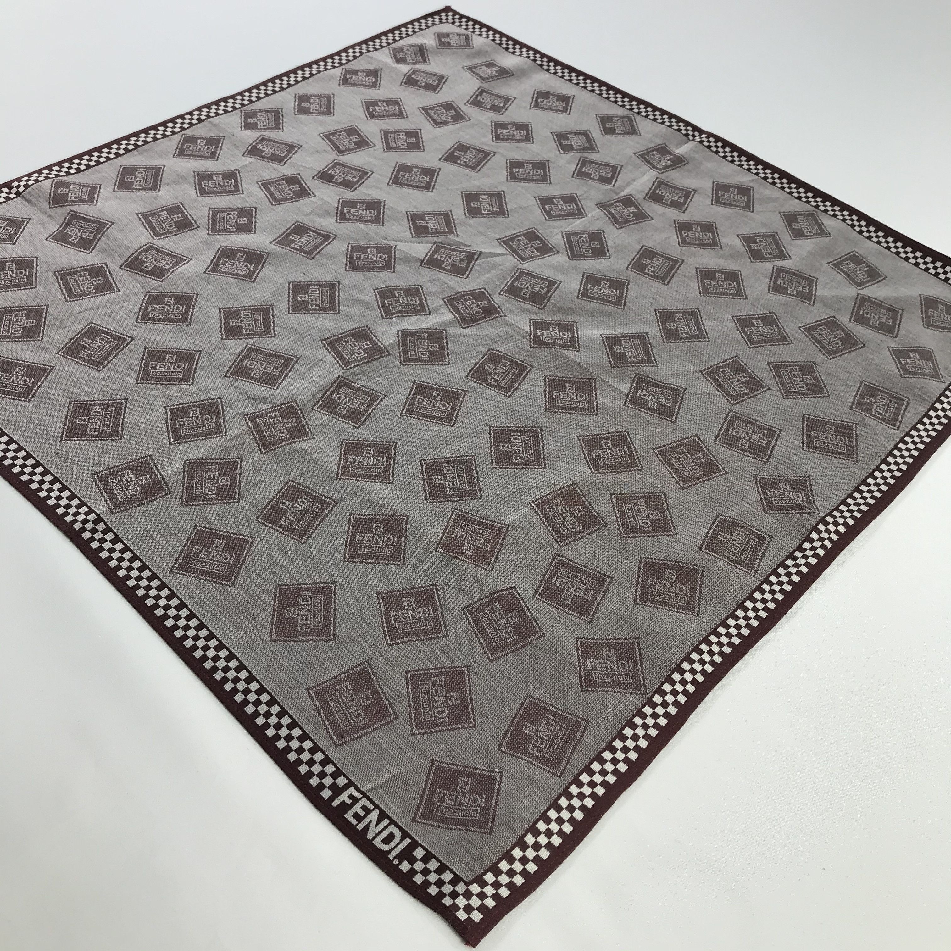 Vintage Fendi Bandana / Handkerchief / Neckerchief - S806 Size ONE SIZE - 2 Thumbnail