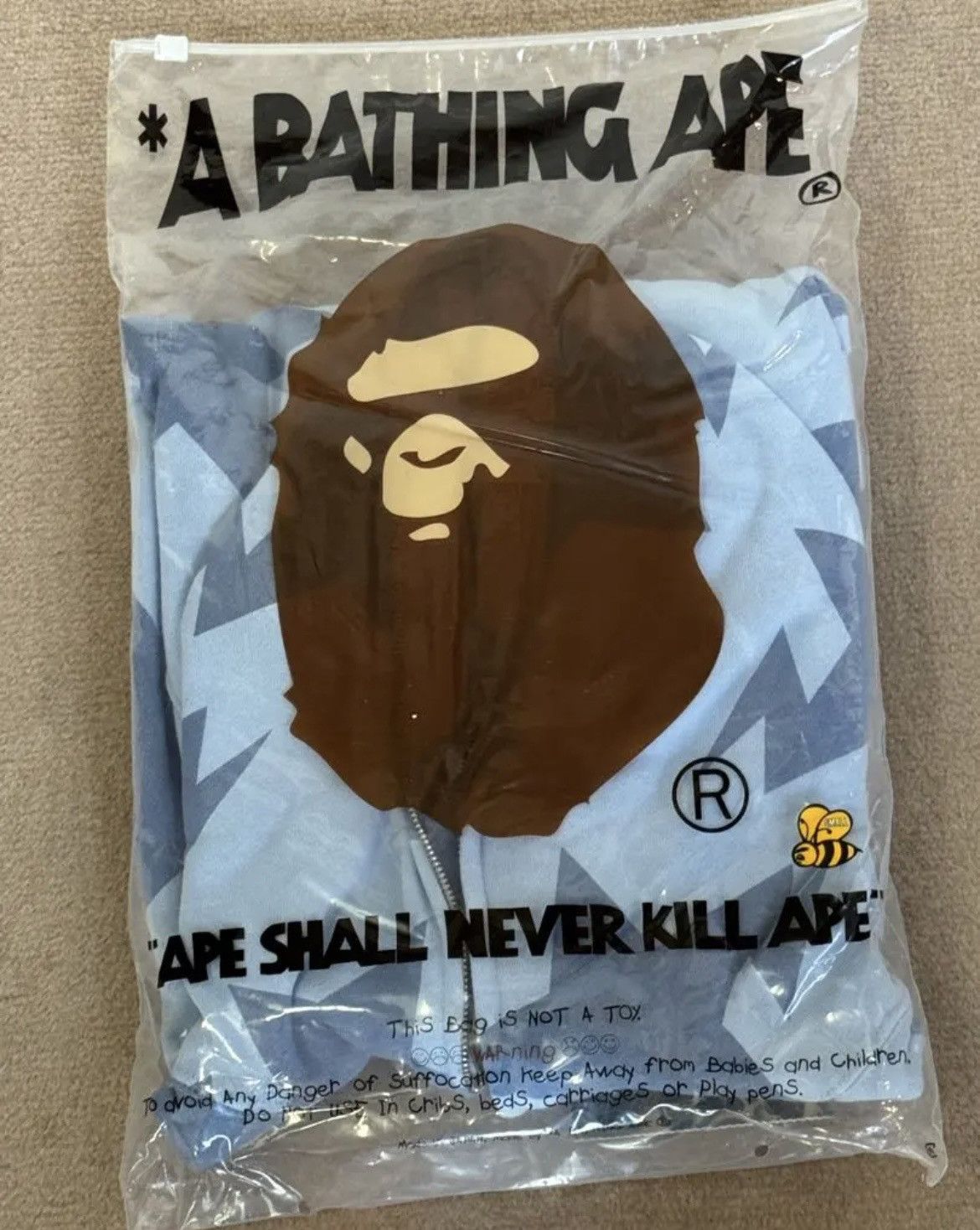Bape RARE OG 2008 A BATHING APE STA FULZIP HOODIE Size US S / EU 44-46 / 1 - 4 Thumbnail