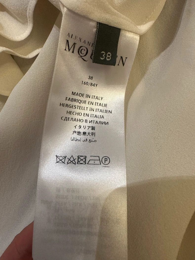 Alexander McQueen Alexander McQUEEN size 38 Sleeveless ruffle top 2505-Nexta Size M / US 6-8 / IT 42-44 - 4 Thumbnail