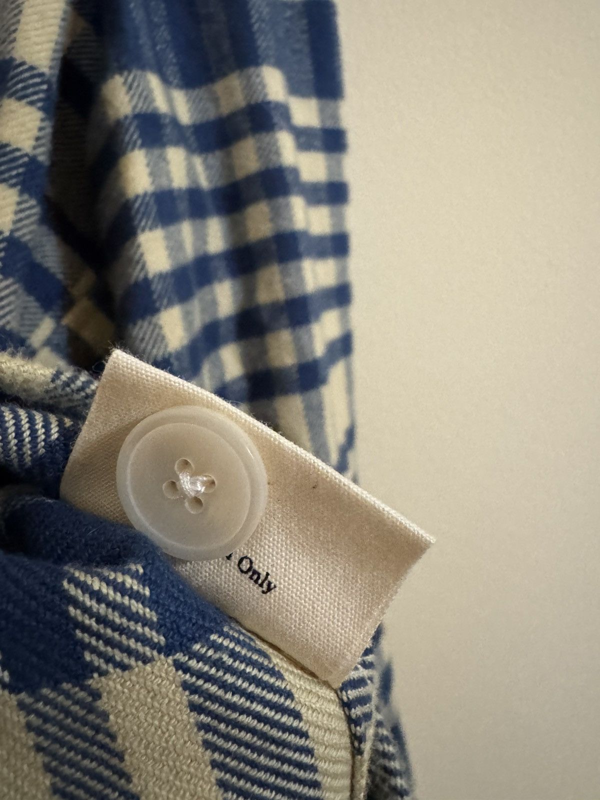 Bode Bode New Putnam Plaid Shirt Jacket Button Up Blue S/M Size US M / EU 48-50 / 2 - 5 Thumbnail