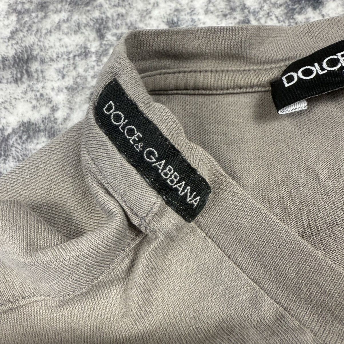 Dolce & Gabbana Dolce & Gabbana 2000s Monarchy King Grey T-Shirt Size US M / EU 48-50 / 2 - 5 Thumbnail