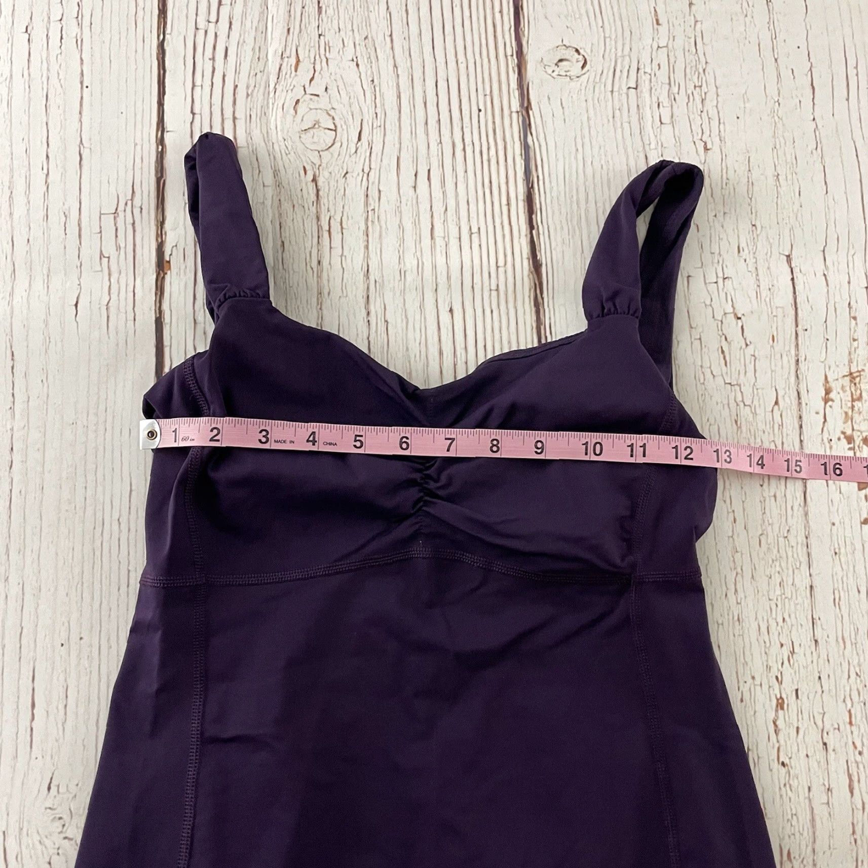 Lululemon Lululemon Yoga Tank Women's 6 Purple Tank Yoga Athletic Sleeveless Scoop Neck Stretch Athletic Top Women 6 Purple Size M / US 6-8 / IT 42-44 - 2 Thumbnail