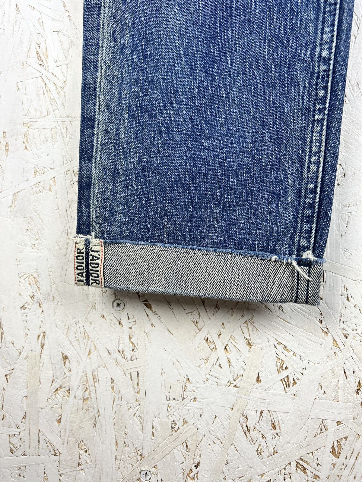 Dior Christian Dior CD01 Boyfriend Washed Denim Jeans Indigo Size 27" / US 4 / IT 40 - 4 Thumbnail
