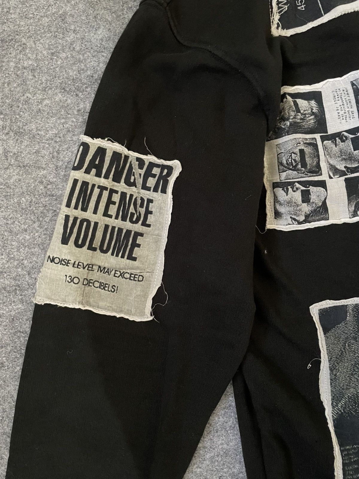 Sandro Sandro Paris Punk Flyer Crewneck Black (RARE) Size US L / EU 52-54 / 3 - 4 Thumbnail