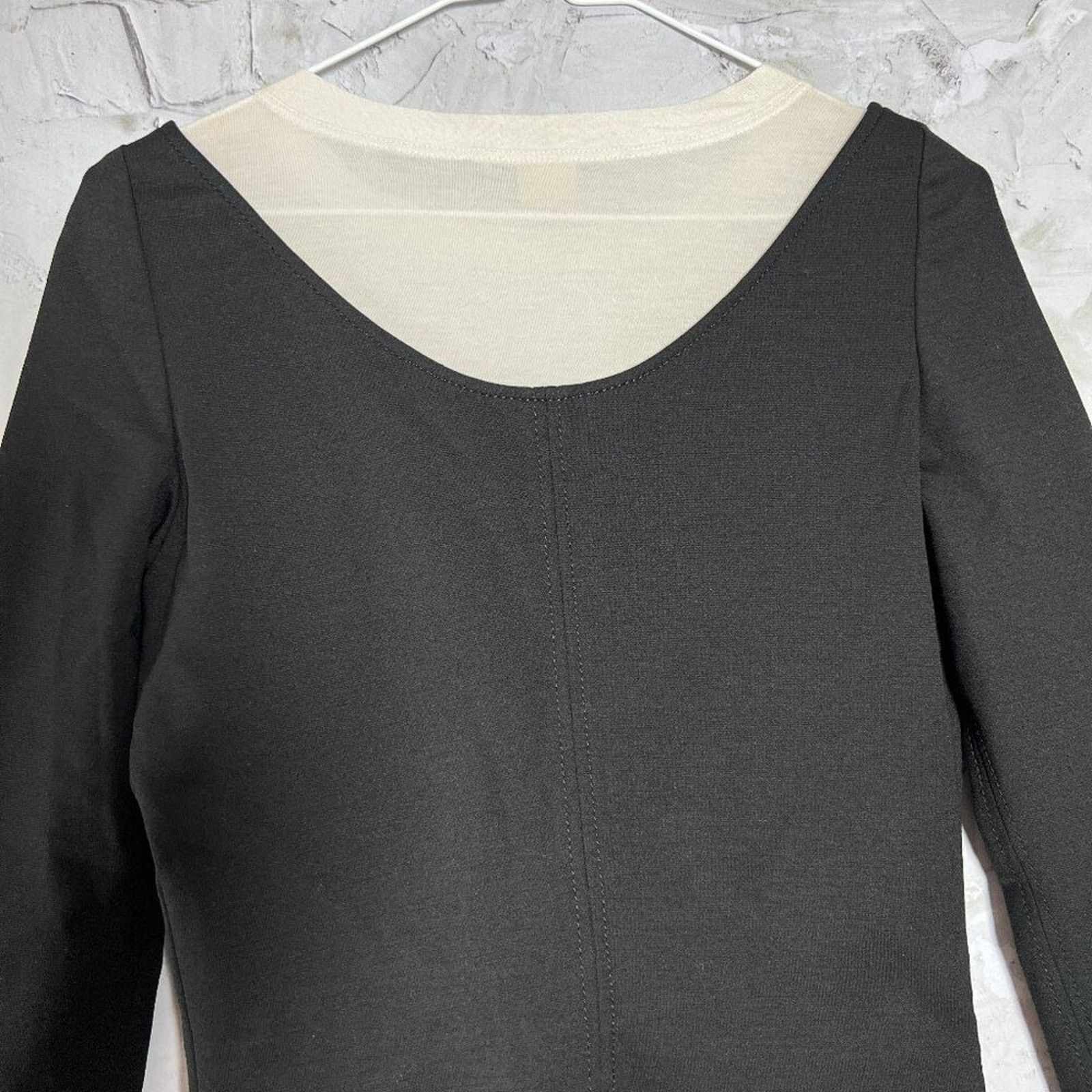 Antonio Berardi Antonio Berardi Silk Wool Blouse Black White IT40 Size S / US 4 / IT 40 - 5 Thumbnail