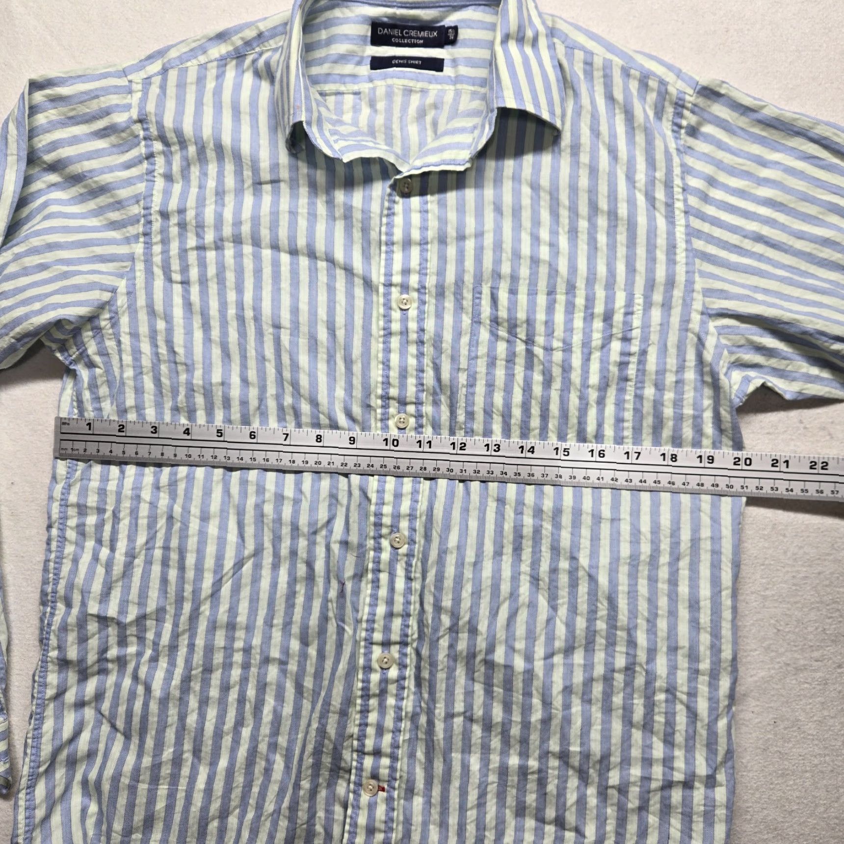 Cremieux Daniel Cremieux Shirt Green Denis Check Button-Down Long Sleeve Men XL 15.5 34 Regular Non-Iron Casual Work Suit Shirt Size US XL / EU 56 / 4 - 4 Thumbnail
