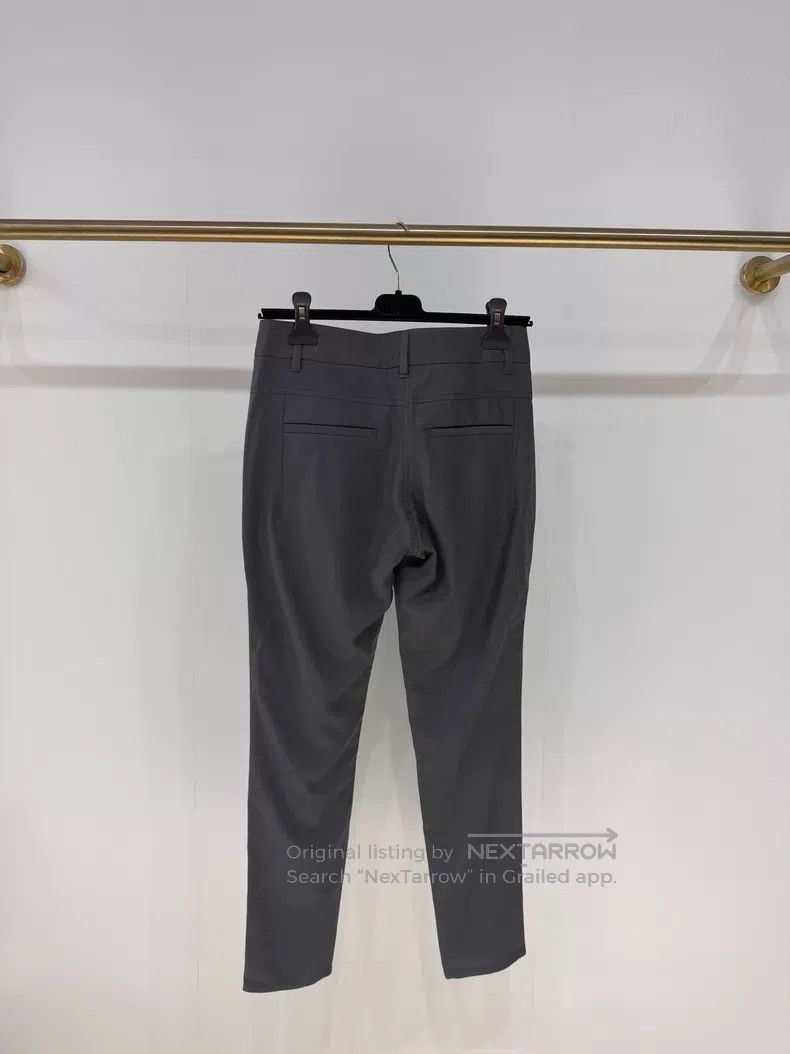Brunello Cucinelli Brunello Cucinelli Gray-Black Dress Pants Size 25" / US 0 / IT 36 - 2 Thumbnail