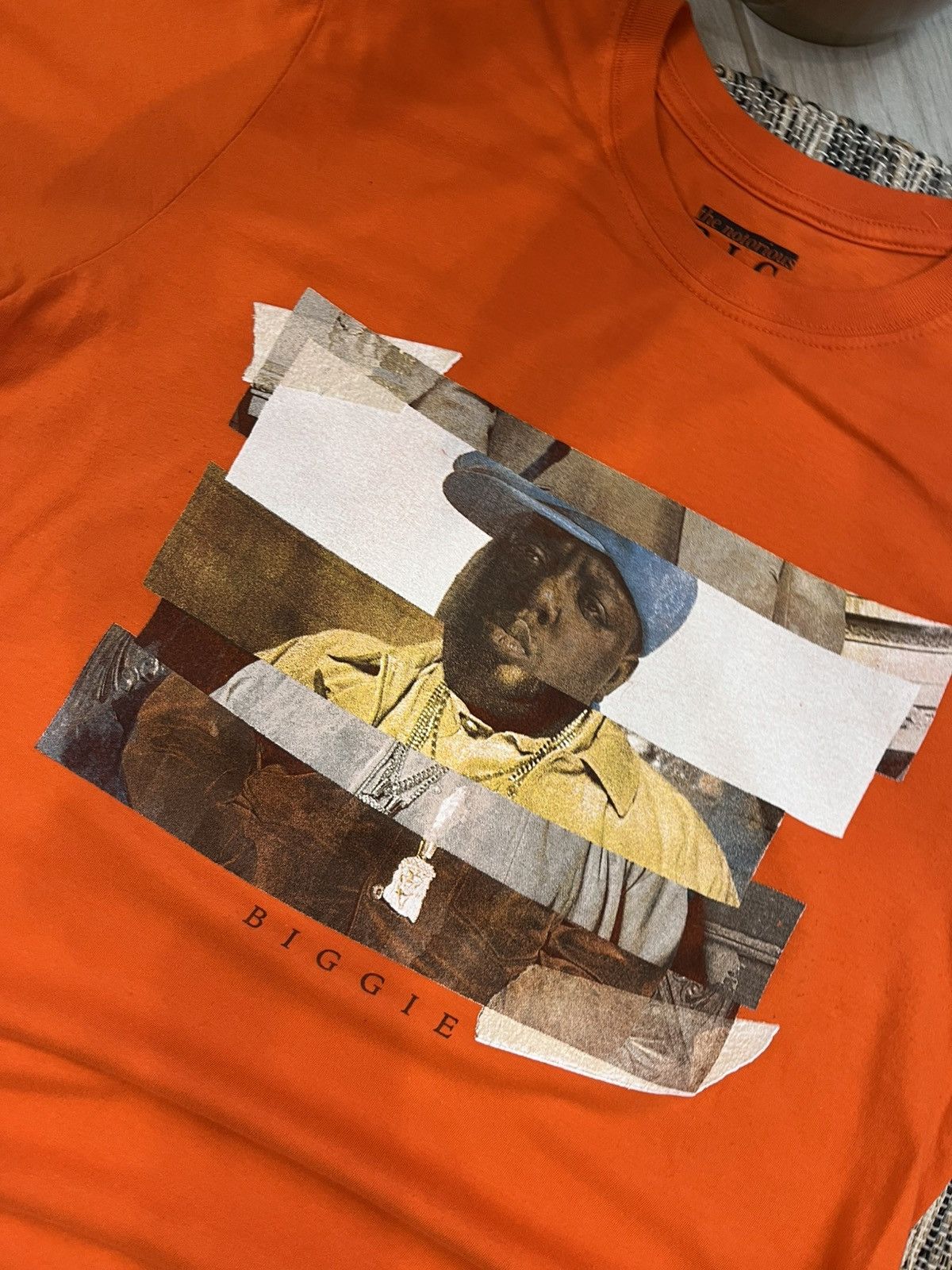 Rap Tees Vintage The Notorious B.I.G Tshirt orange logo blank rap tee Size US S / EU 44-46 / 1 - 5 Thumbnail