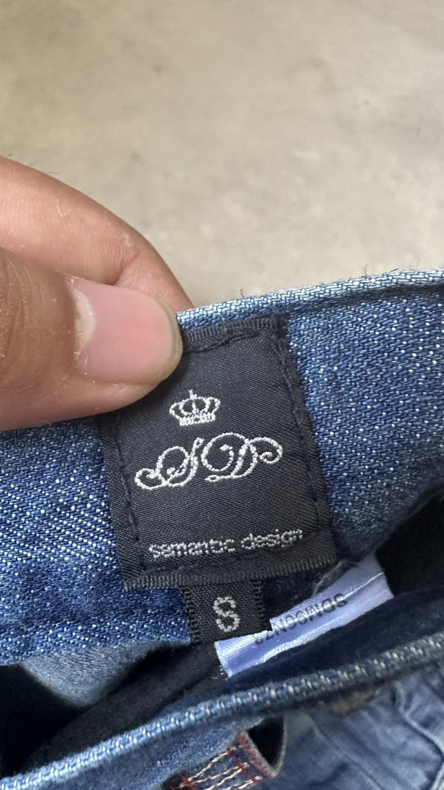 Japanese Brand JAPAN AVANT GARDE CARGO DENIM PANT Size US 31 - 9 Thumbnail