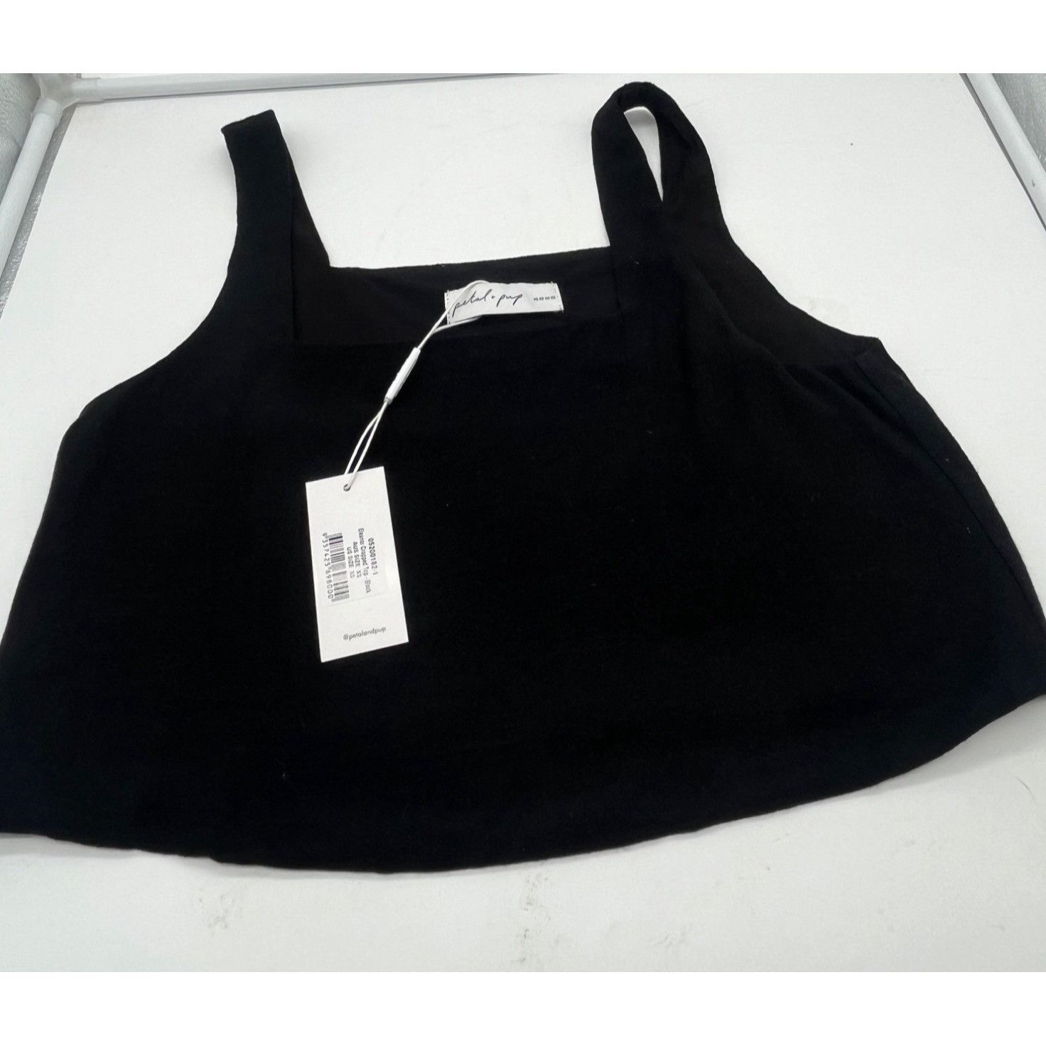 Other Petal and Pup Women's Eleanor Linen Crop Top, XS Size XS / US 0-2 / IT 36-38 - 5 Thumbnail