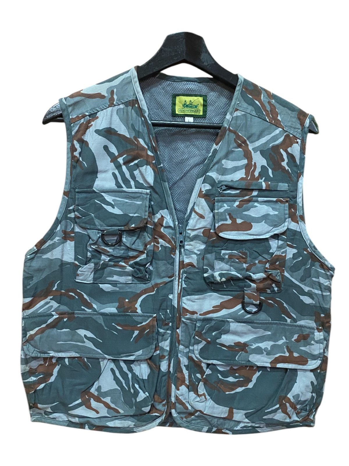 Other VINTAGE COUNTRY PAGENT CAMO UTILITY VEST Size US L / EU 52-54 / 3 - 1 Thumbnail