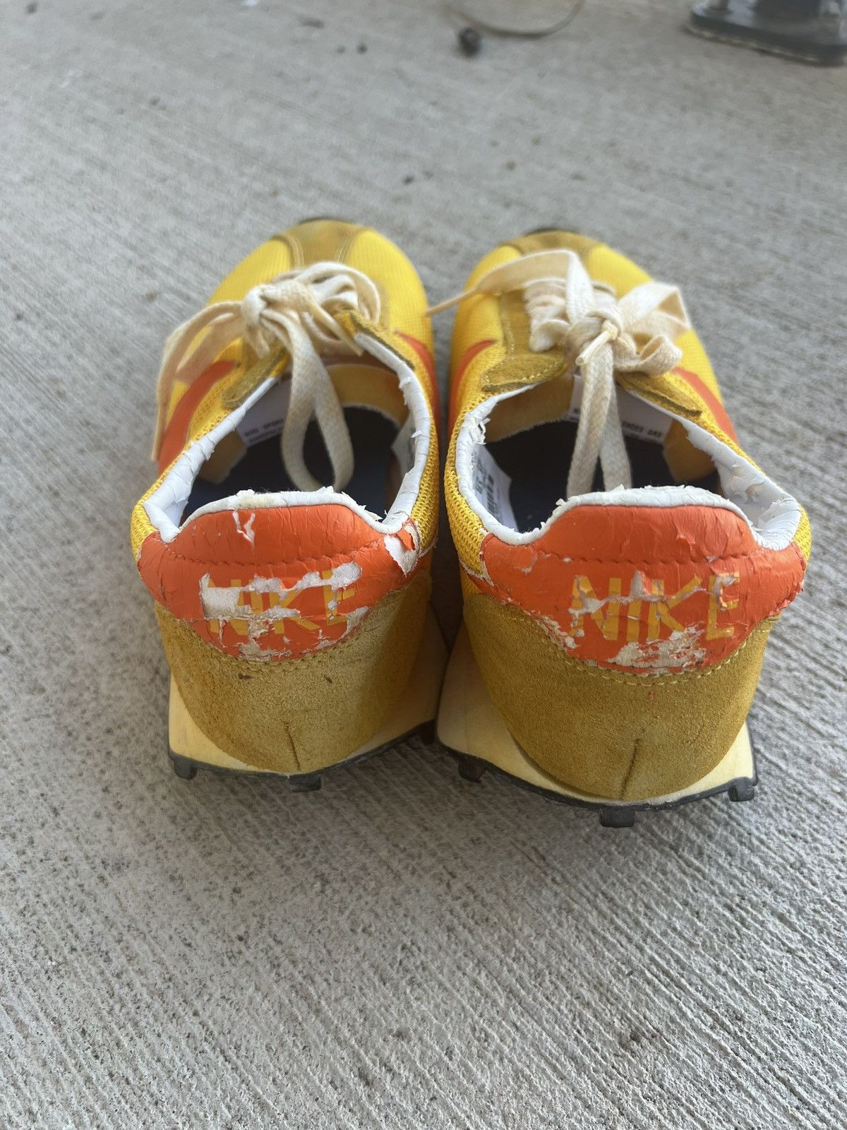 Nike Vintage Nike LD-1000 Yellow Orange Size US 9 / EU 42 - 4 Thumbnail