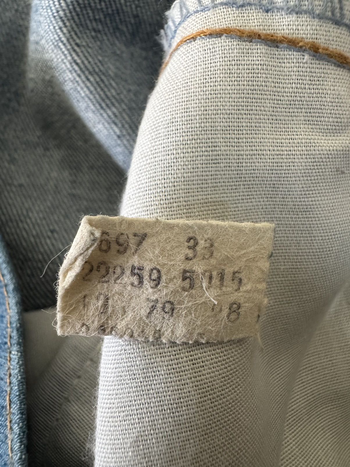 Levi's Vintage Levi's 70's Movin' On orange tab Denim Pants Size US 30 / EU 46 - 7 Thumbnail