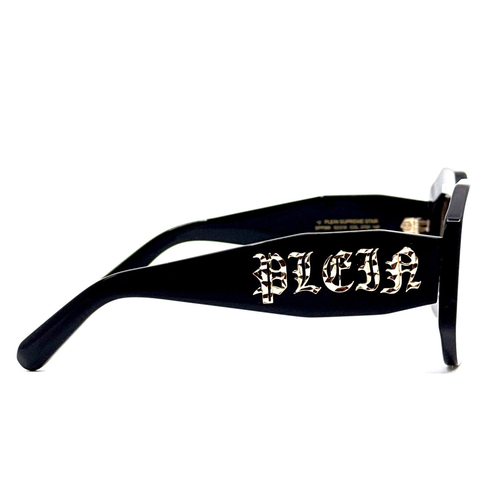 Philipp Plein New PHILIPP PLEIN Sunglasses Plein Supreme Star SPP098 0700 Size ONE SIZE - 3 Thumbnail