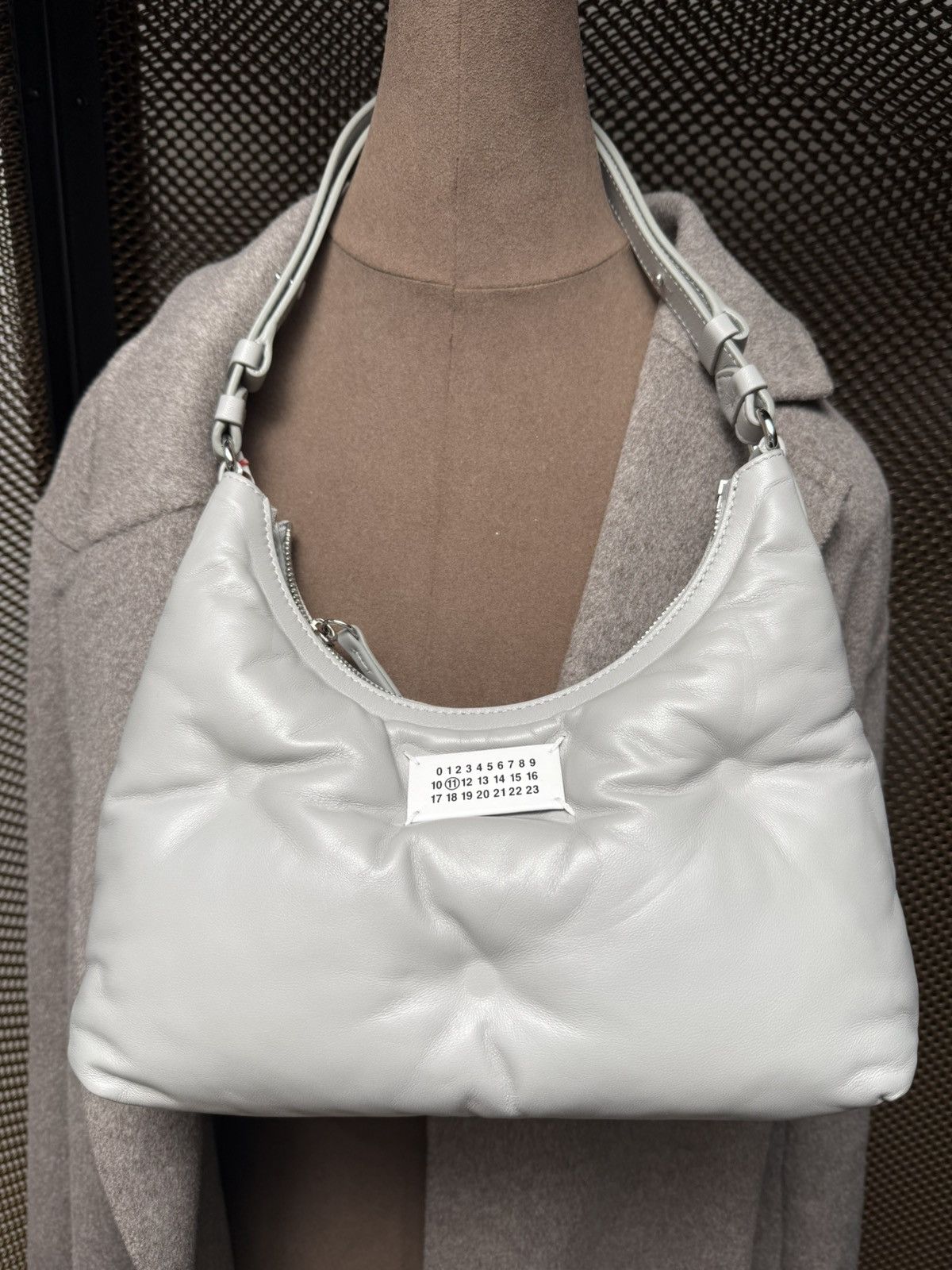 Maison Margiela Small Grand Slam Leather Shoulder Bag Size ONE SIZE - 1 Thumbnail