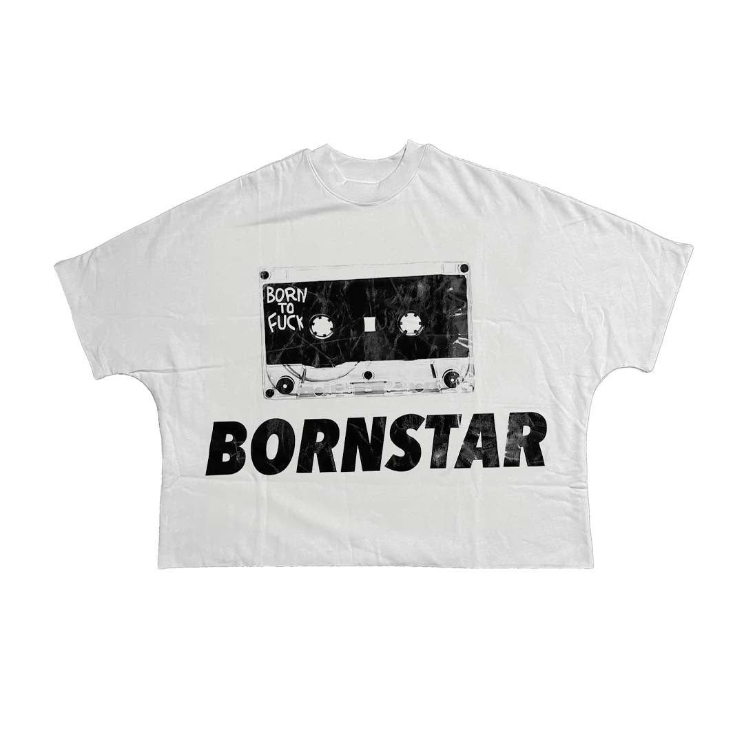 Billionaire Studios Bornstar White Tape Tee Size US XXL / EU 58 / 5 - 1 Preview
