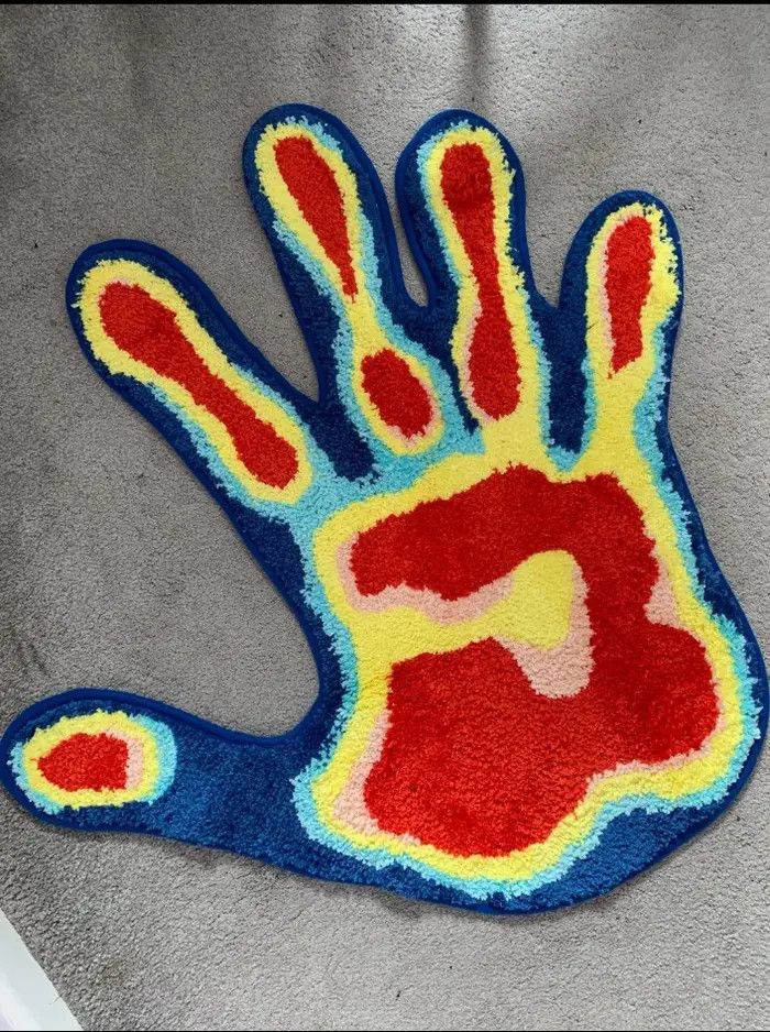 Handmade Anti Slip Fluffy Soft Rugs Size ONE SIZE - 2 Thumbnail