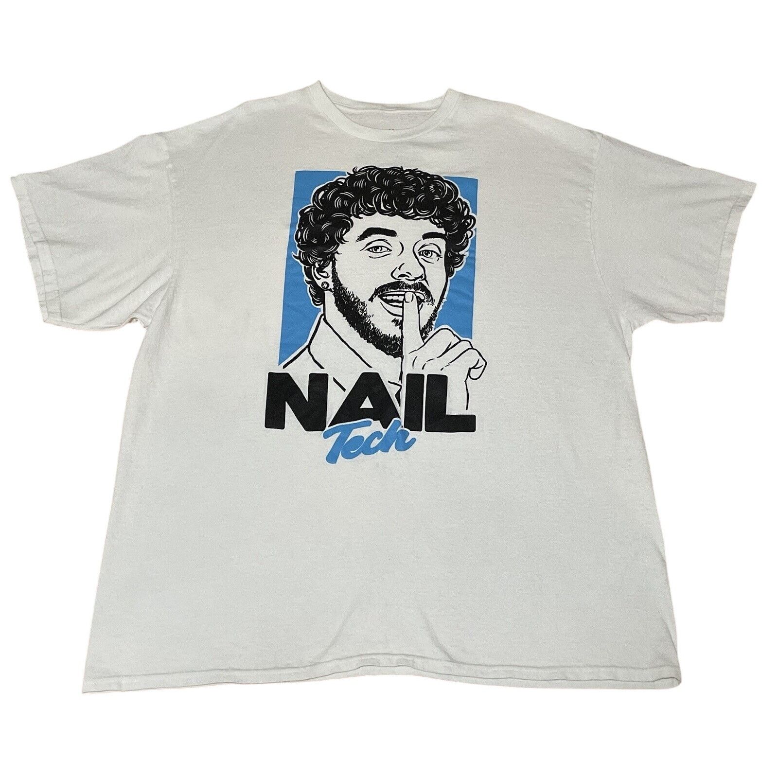 The Unbranded Brand Jack Harlow Men's Nail Tech Song T-Shirt Tee 2XL Size US XXL / EU 58 / 5 - 2 Thumbnail