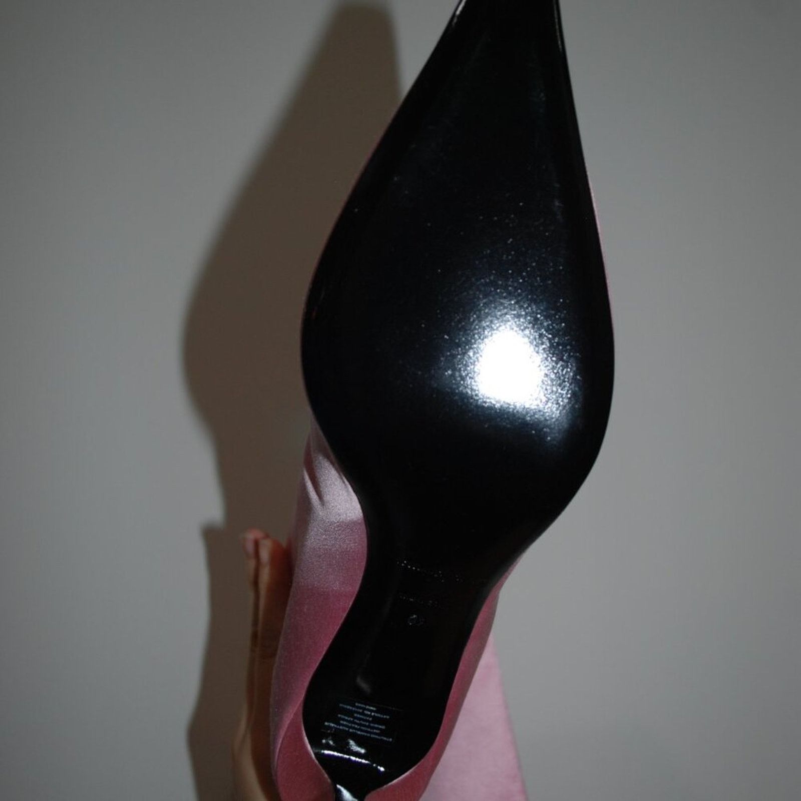 Amina Muaddi AMINA MUADDI Begum Latex Over-the-Knee Boots Size 40 Size US 10 / IT 40 - 12 Thumbnail
