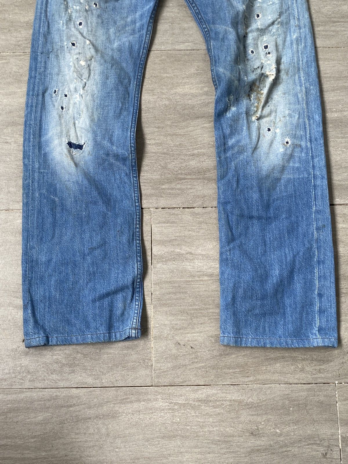 Diesel 💥BINDING NOW💥Diesel Industry Safado Rare Men’s Jeans Italy Size US 33 - 4 Thumbnail