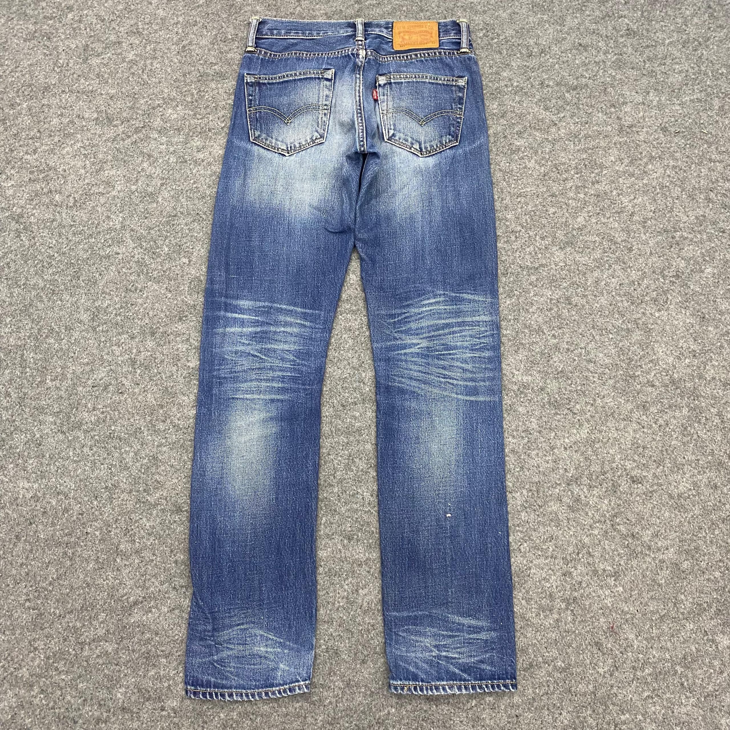 Levi's Vintage levis 511 Distressed Denim Kurt Cobain Style Size US 29 - 3 Thumbnail