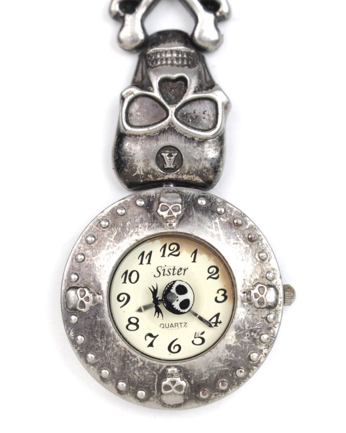 Hysteric Glamour 2000S SISTER JAPAN SKULL CHARM KEYCHAIN QUARTZ WATCH Size ONE SIZE - 3 Thumbnail