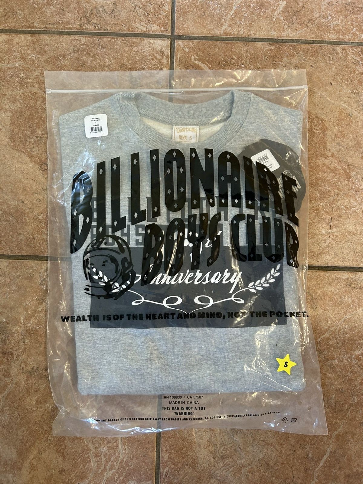 Billionaire Boys Club 10th Anniversary Billionaire Boys Club Grey Hoodie Size US S / EU 44-46 / 1 - 4 Thumbnail