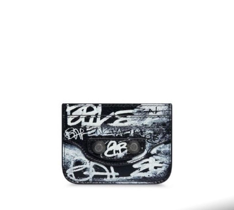 Balenciaga Graffiti Cardholder Size ONE SIZE - 1 Preview