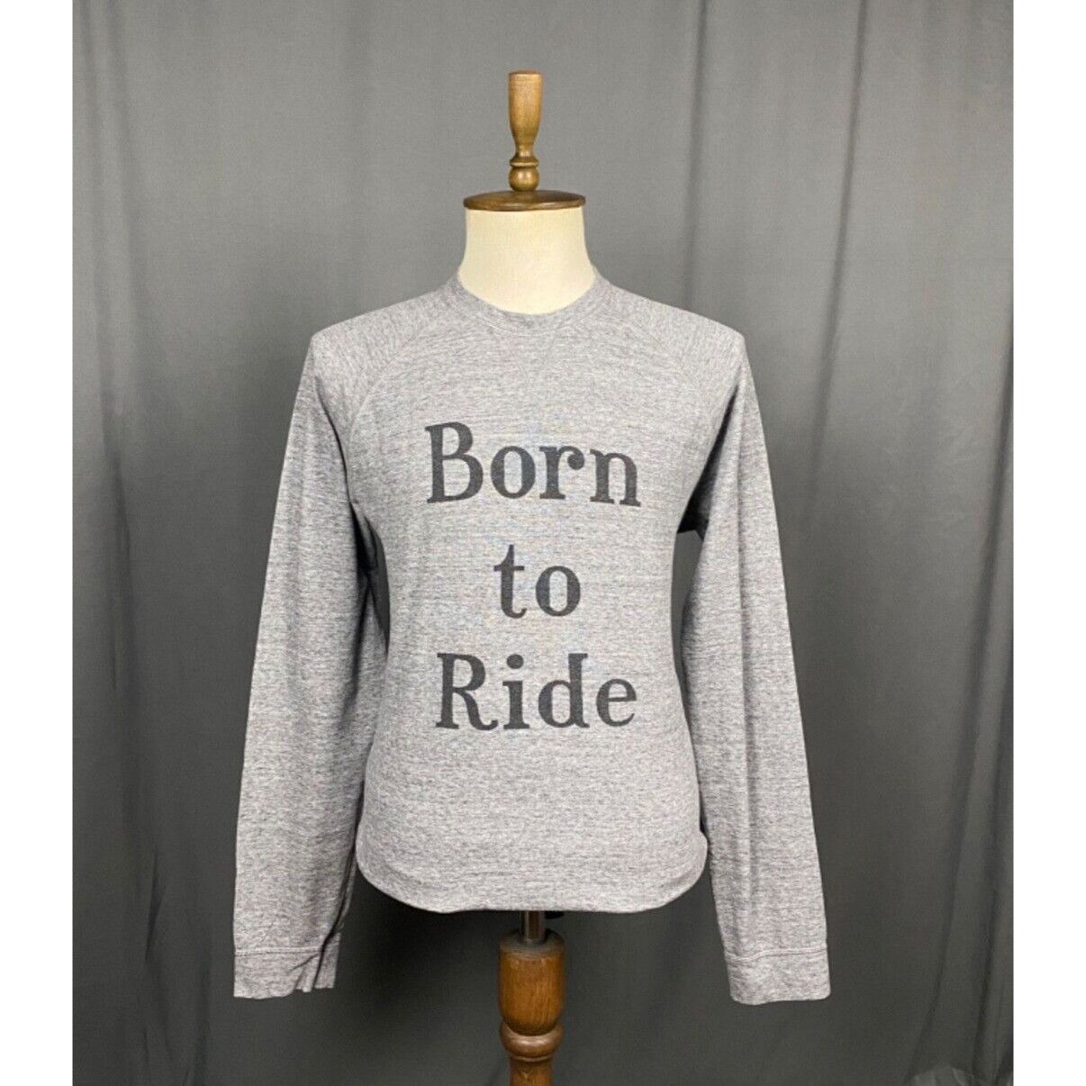 Dsquared2 Dsquared2 Born to Ride Men's Gray Crewneck Sweatershit Sweat Size US XL / EU 56 / 4 - 1 Thumbnail