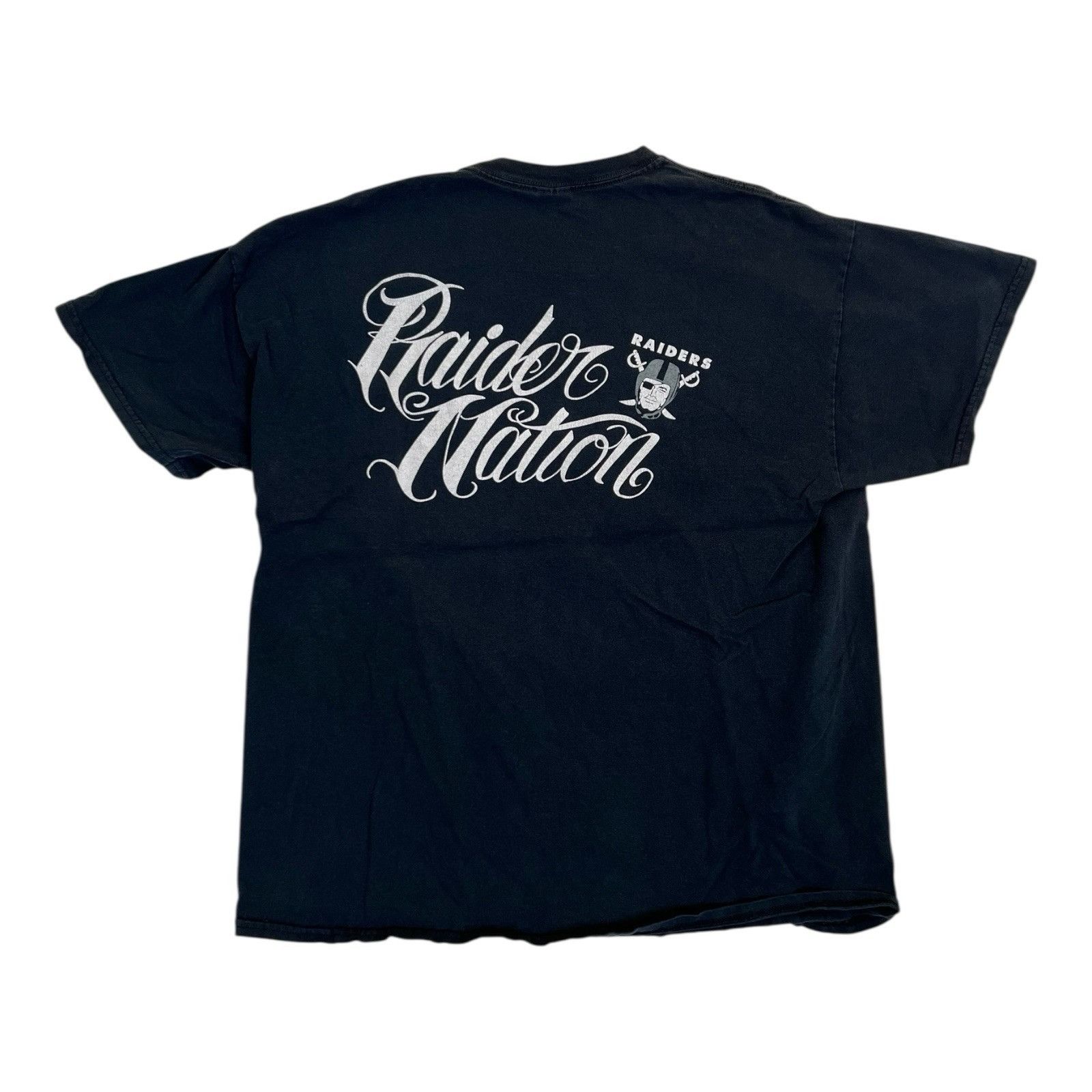 Gildan Vintage Oakland Raiders T-Shirt Size XL Y2K “Best In The Wes Size US XL / EU 56 / 4 - 3 Thumbnail
