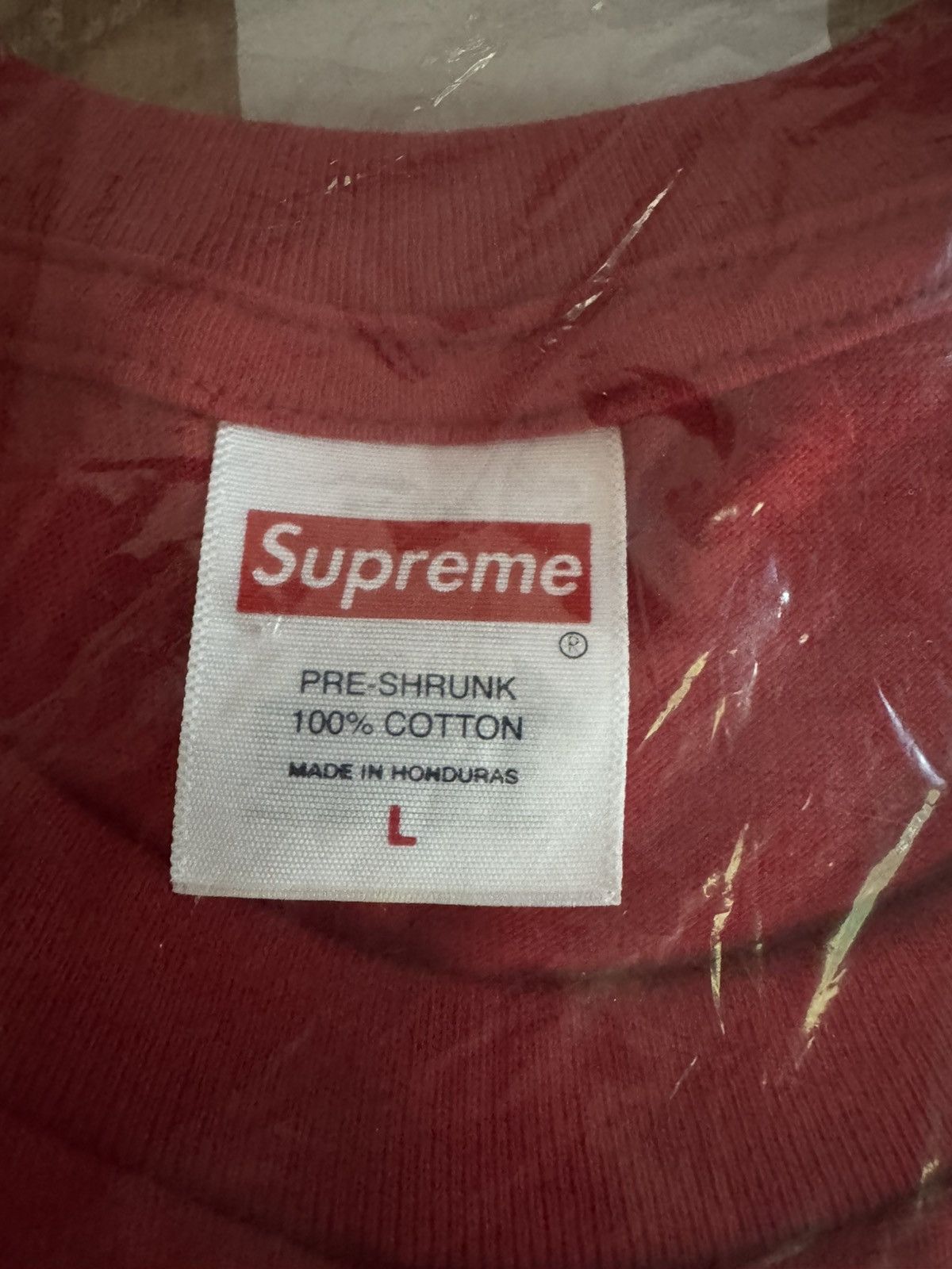 Supreme Supreme grim reaper tee large red new in bag Size US L / EU 52-54 / 3 - 2 Thumbnail