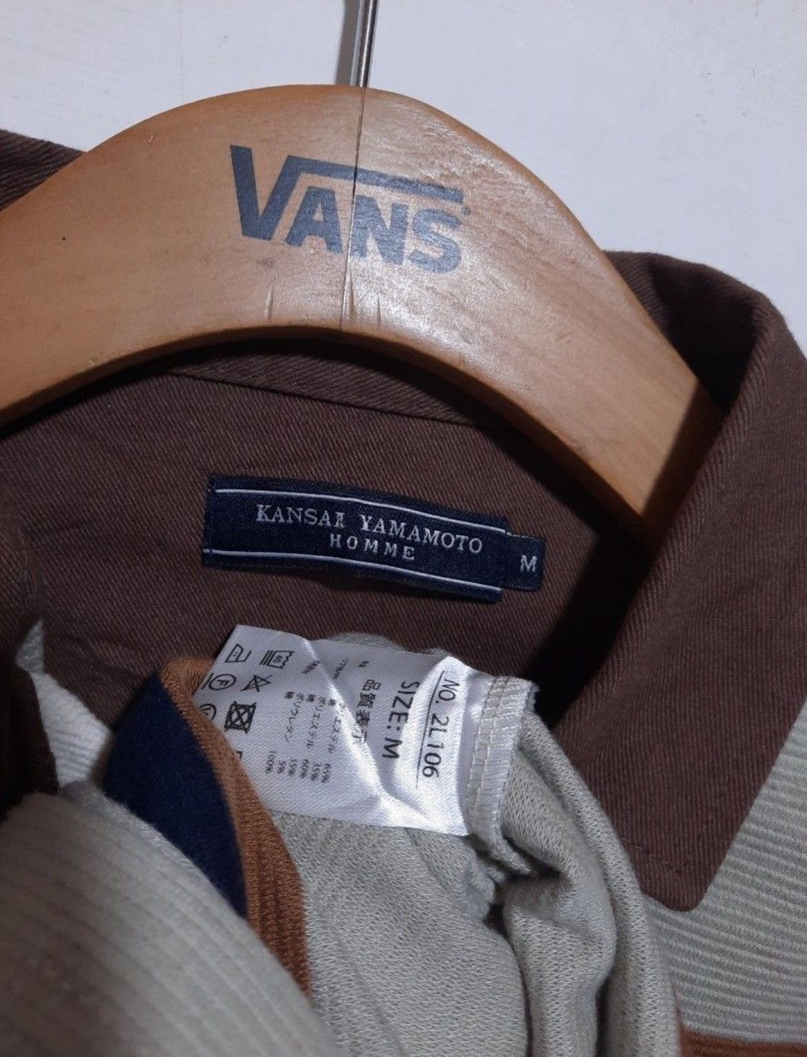 Japanese Brand × Kansai Yamamoto Kansai Yamamoto Polo Shirt Size US M / EU 48-50 / 2 - 5 Thumbnail