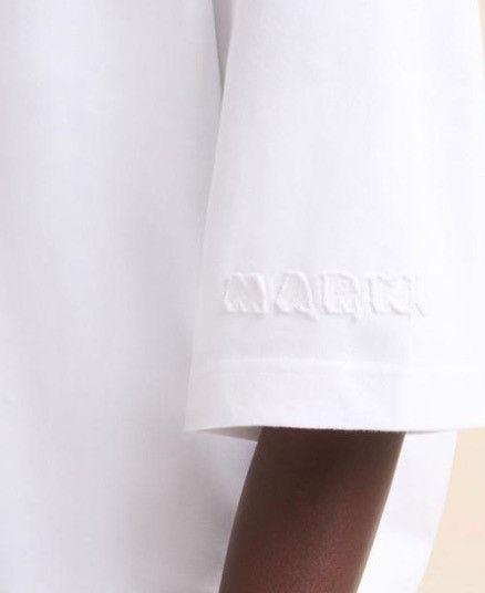 Marni o1f1d3z0326 Polo Shirt in White Size US XL / EU 56 / 4 - 3 Thumbnail