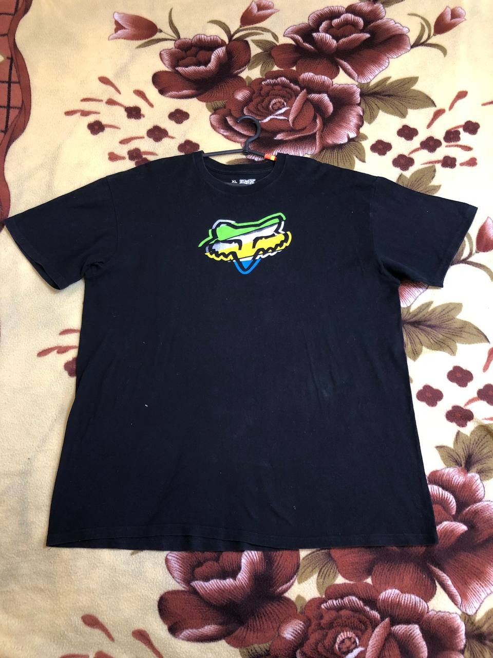 Fox Racing Vintage Y2K Fox Racing Shirt Motocross Center Logo Size US XL / EU 56 / 4 - 1 Thumbnail