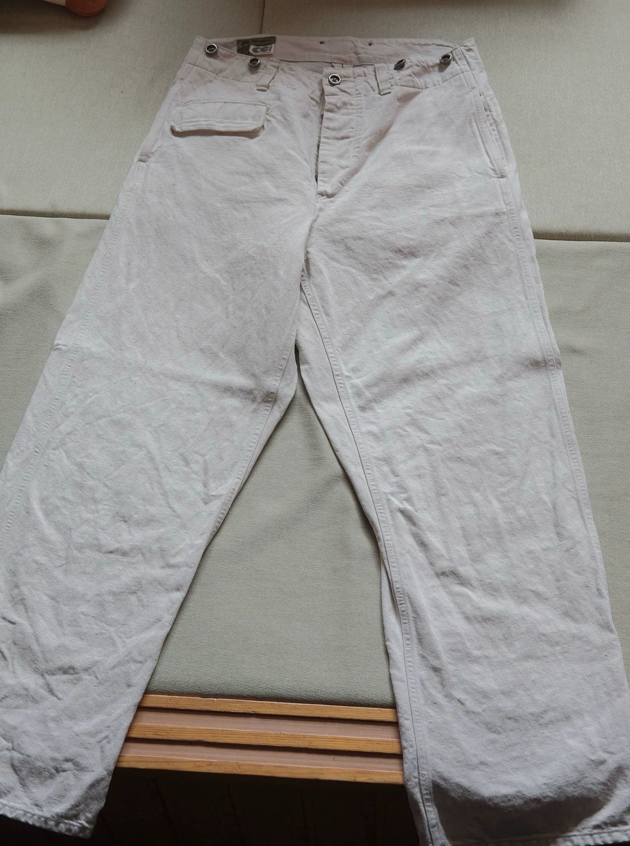 Nigel Cabourn Nigel Cabourn Piped Pants Cotton Ripstop | Grailed