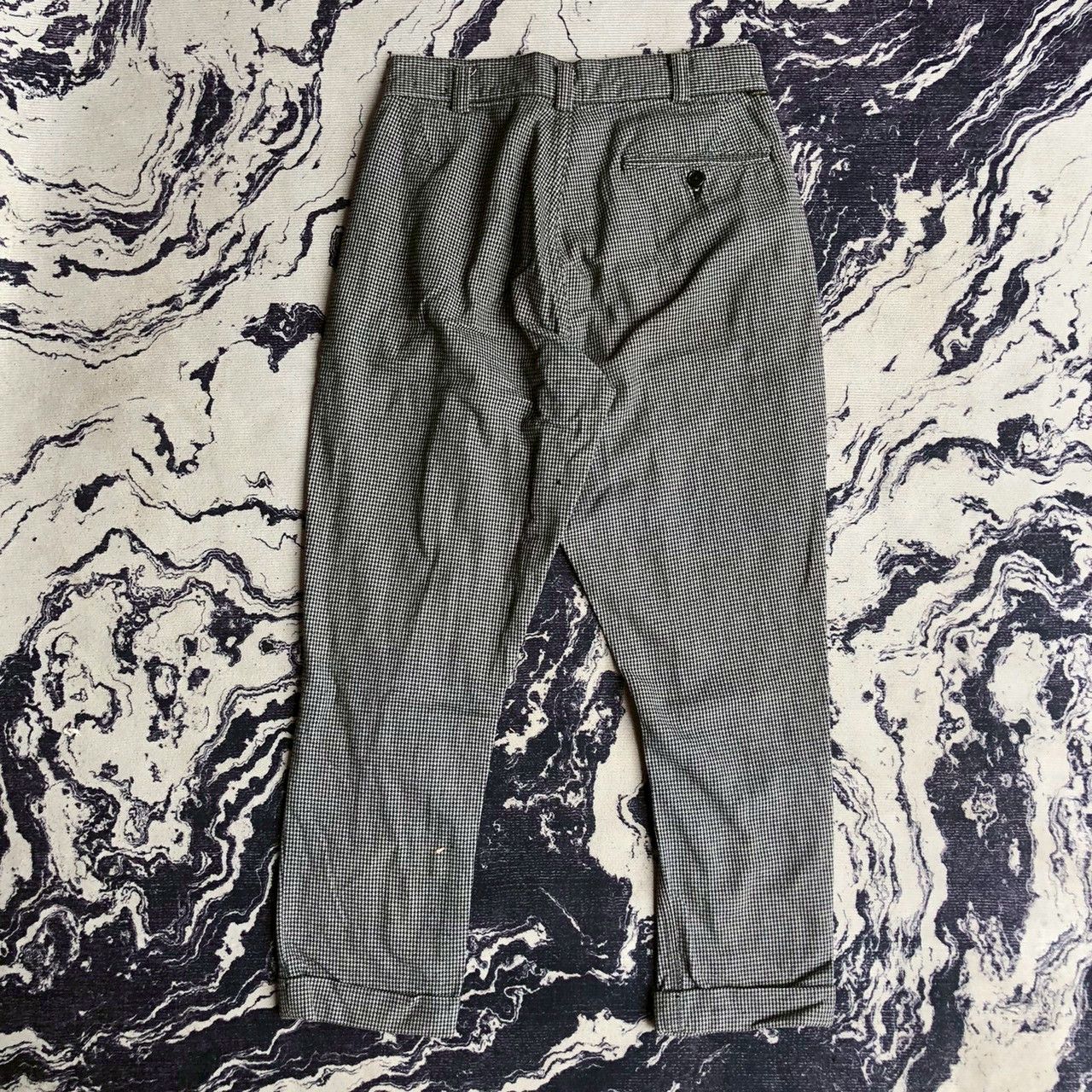 Orslow orSlow Houndstooth Wool Trousers Made in Japan Size US 28 / EU 44 - 4 Thumbnail