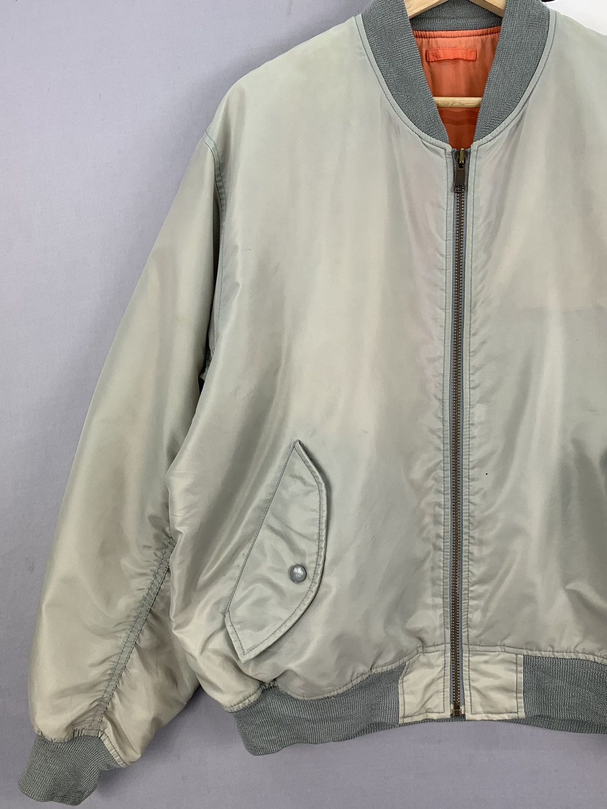 Vintage Uniqlo MA-1 Bomber Jacket Big Size