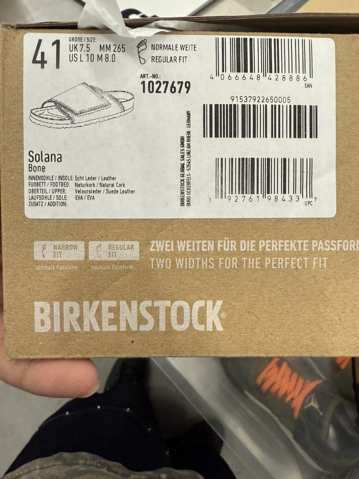 Birkenstock × Stussy Birkenstock Solana Shearling Slide