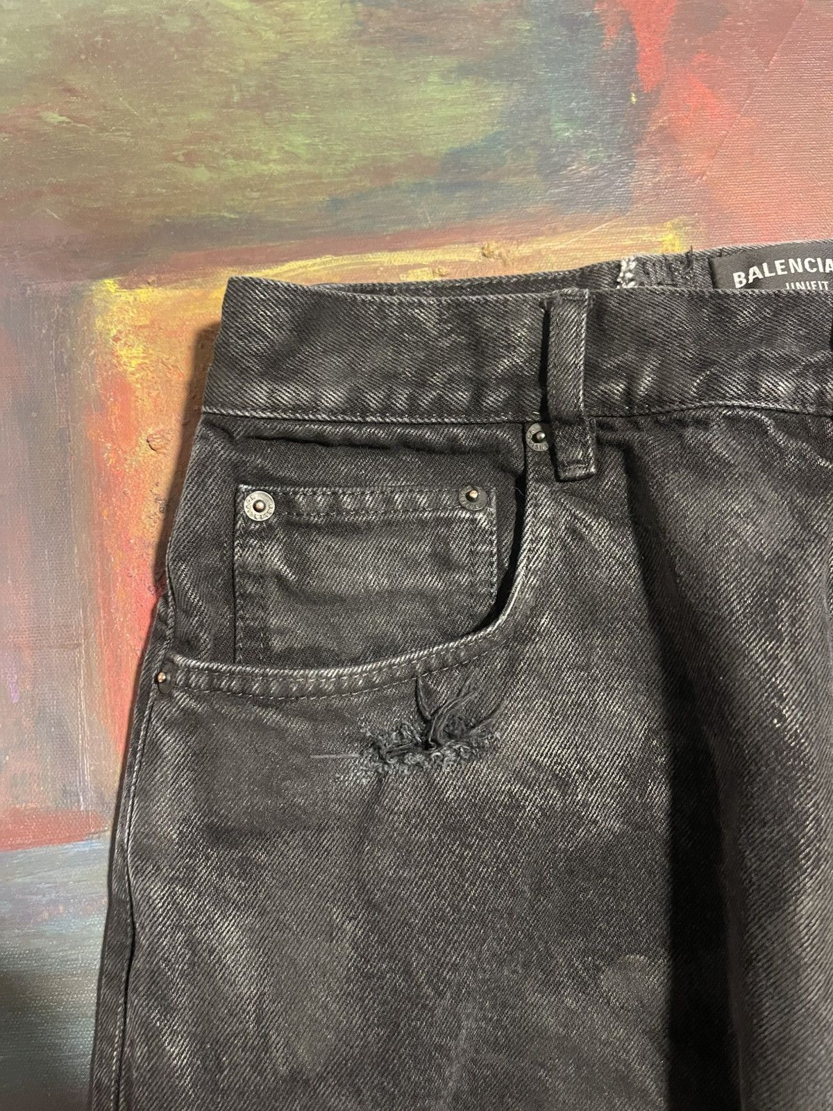 Balenciaga Ends Repair x Balenciaga Boro Jeans Size US 34 / EU 50 - 18 Thumbnail