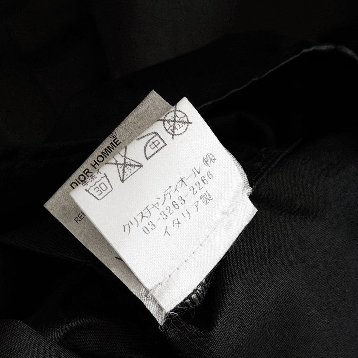 Dior Dior Homme RUNWAY AW08 Mandarin Collar Waxed Shirt By KVA Size US XS / EU 42 / 0 - 7 Thumbnail