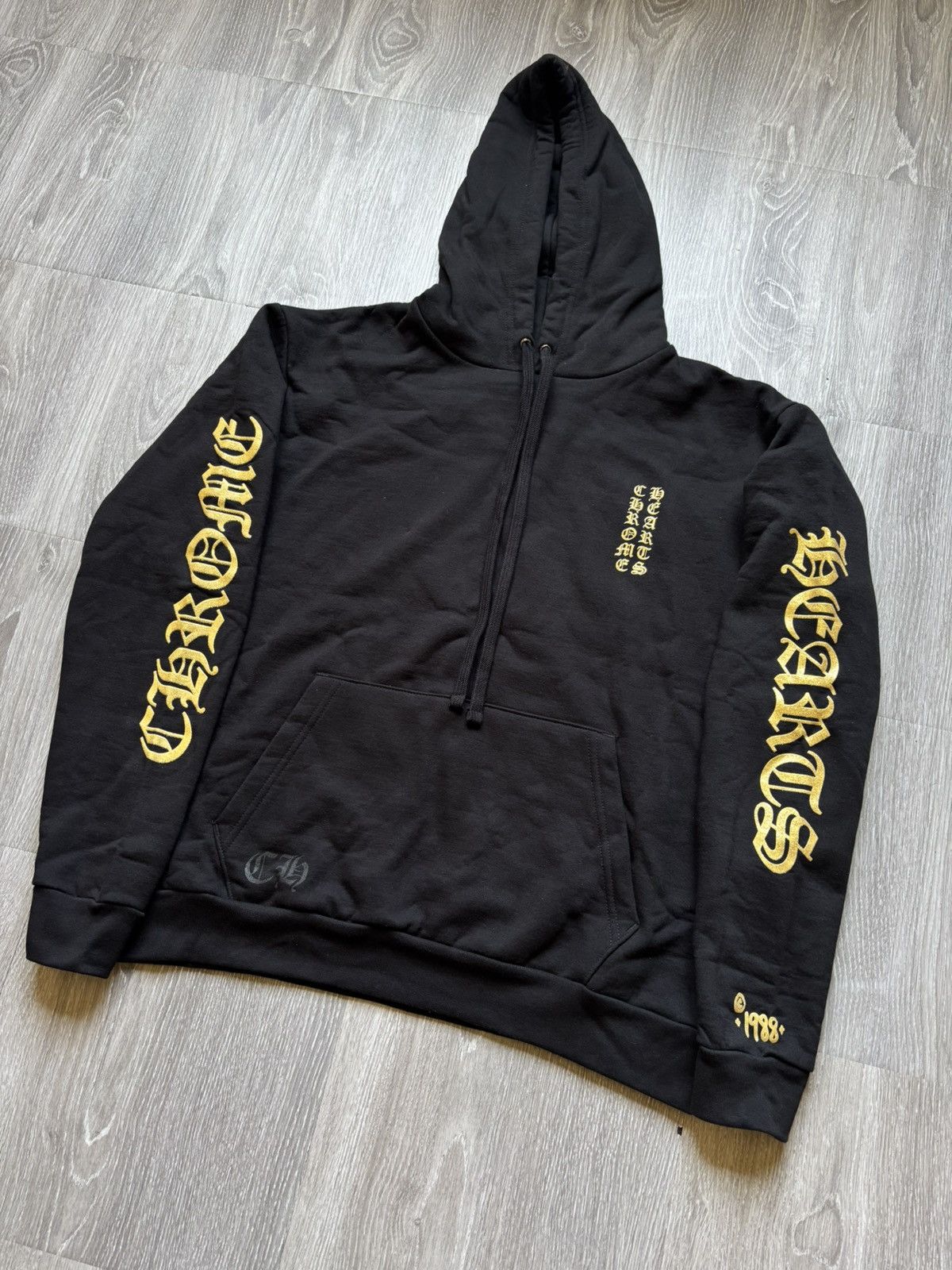 Chrome Hearts Chrome Hearts Black Gold 1988 Hoodie Size US M / EU 48-50 / 2 - 11 Thumbnail
