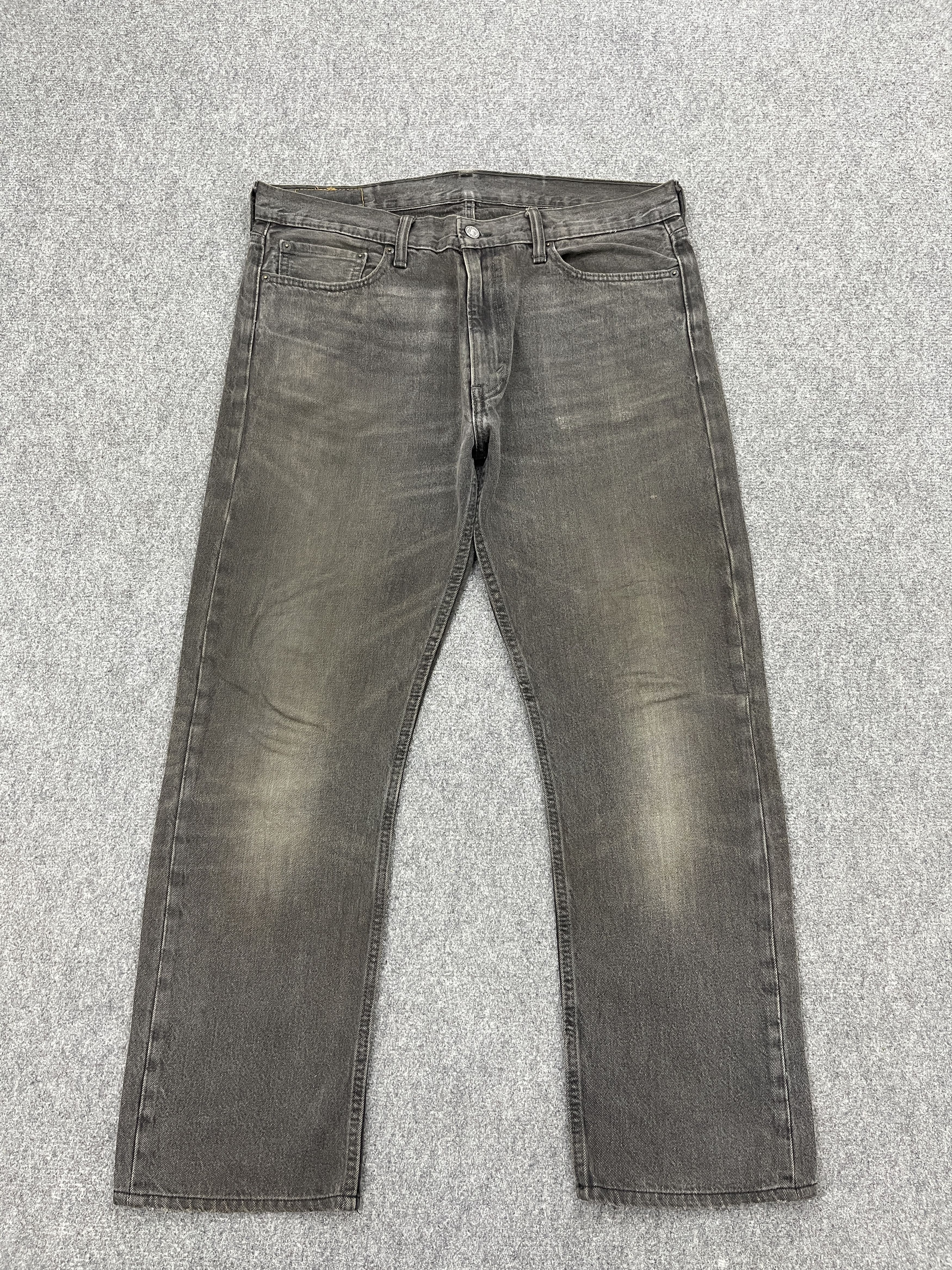 Vintage Levis 513 Faded Black Jeans DP2489