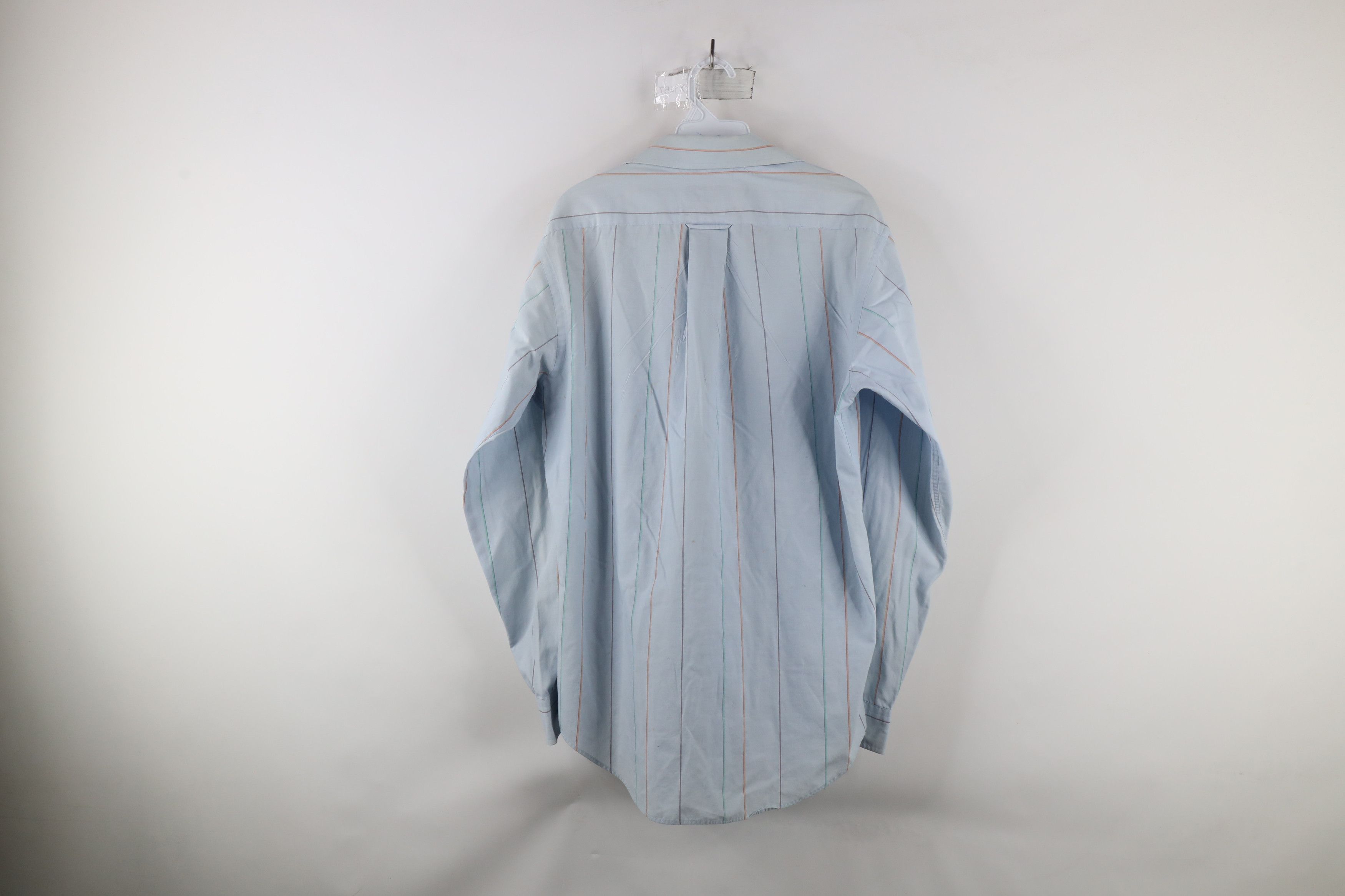 Vintage Vintage 90s Streetwear Rainbow Striped Button Shirt Size US M / EU 48-50 / 2 - 12 Thumbnail