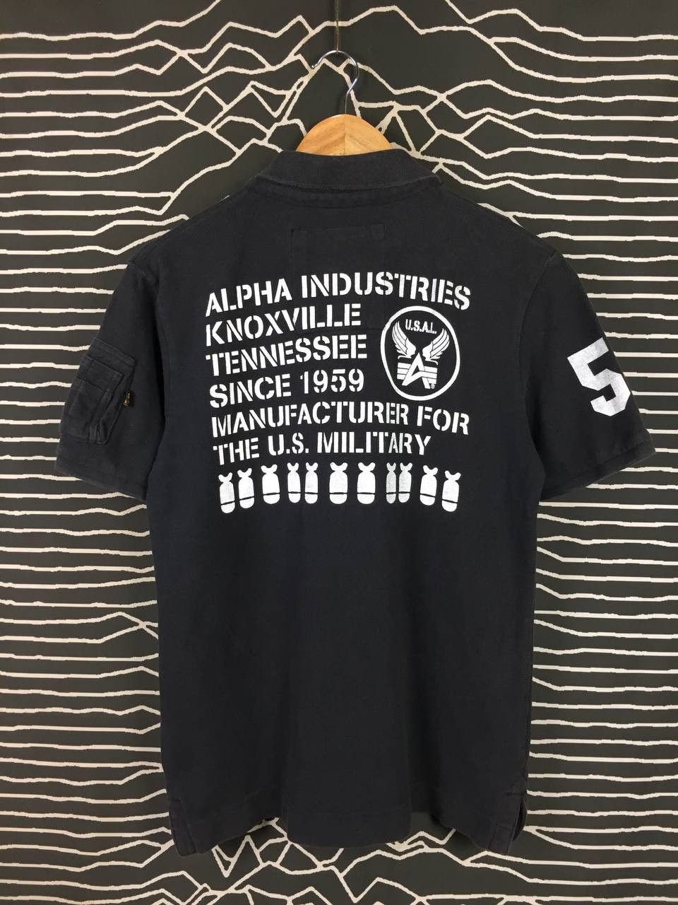 Alpha Industries Alpha Industries U.S. Defense Dept. Contractor Polo Shirt Size US M / EU 48-50 / 2 - 1 Thumbnail