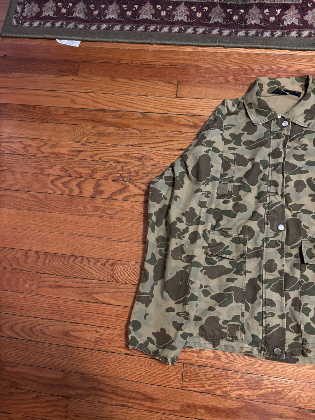 Vintage × Zara Camo Zara jacket Size US S / EU 44-46 / 1 - 3 Thumbnail