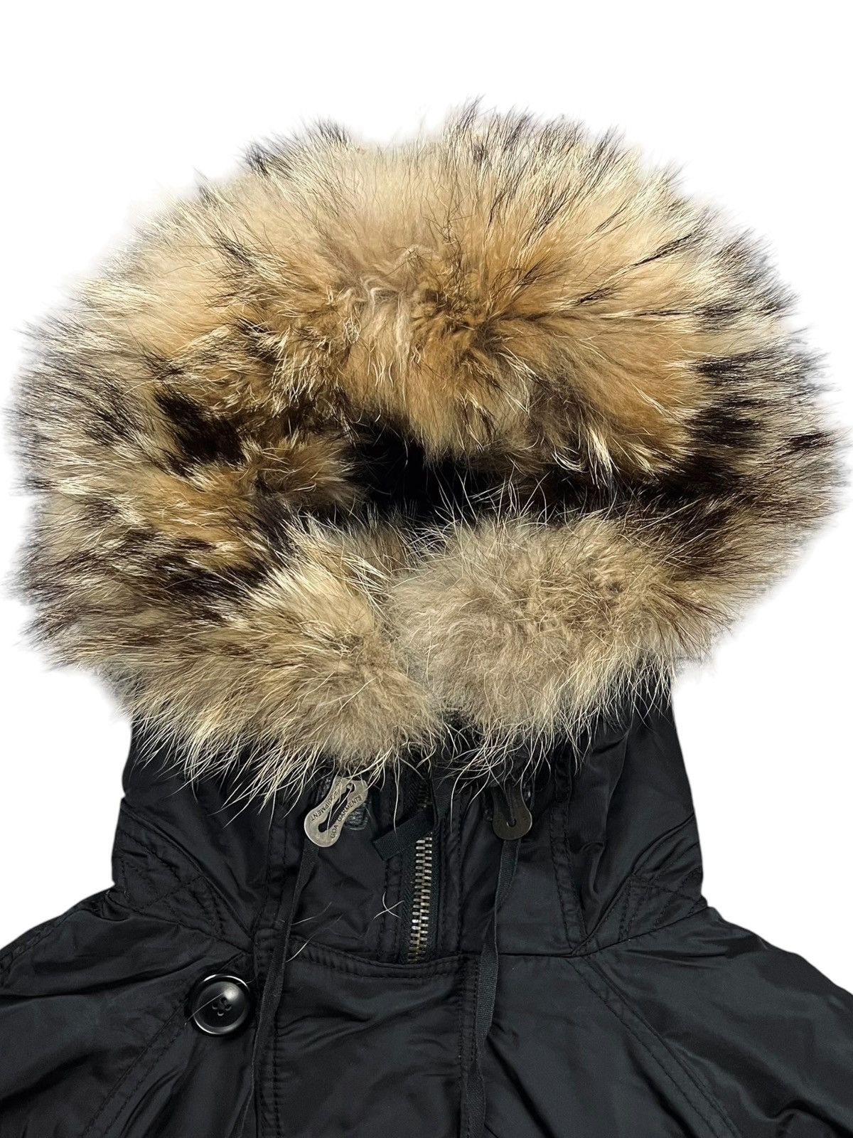 If Six Was Nine 2000s GOA - Apocalypse Fur Hoodie Jacket Size US M / EU 48-50 / 2 - 8 Thumbnail