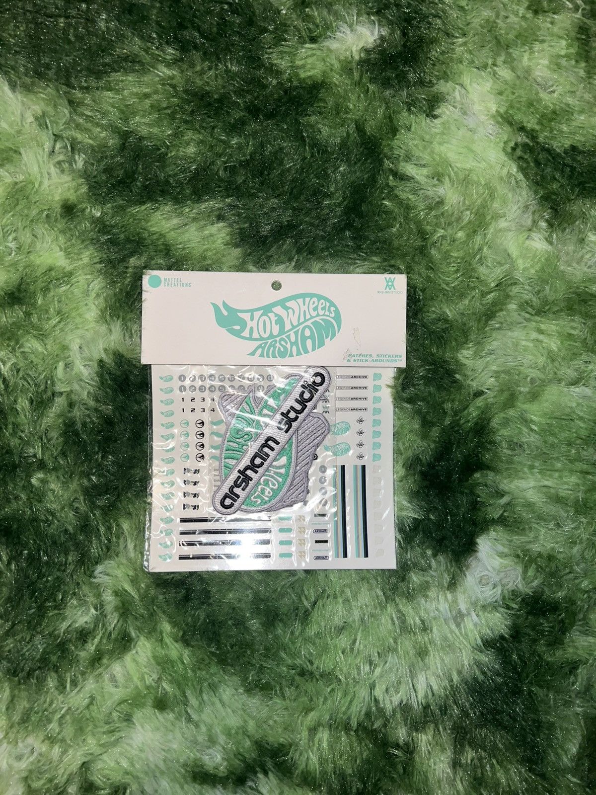 Daniel Arsham Daniel Arsham X Hot Wheels patch & sticker set Size ONE SIZE - 1 Thumbnail
