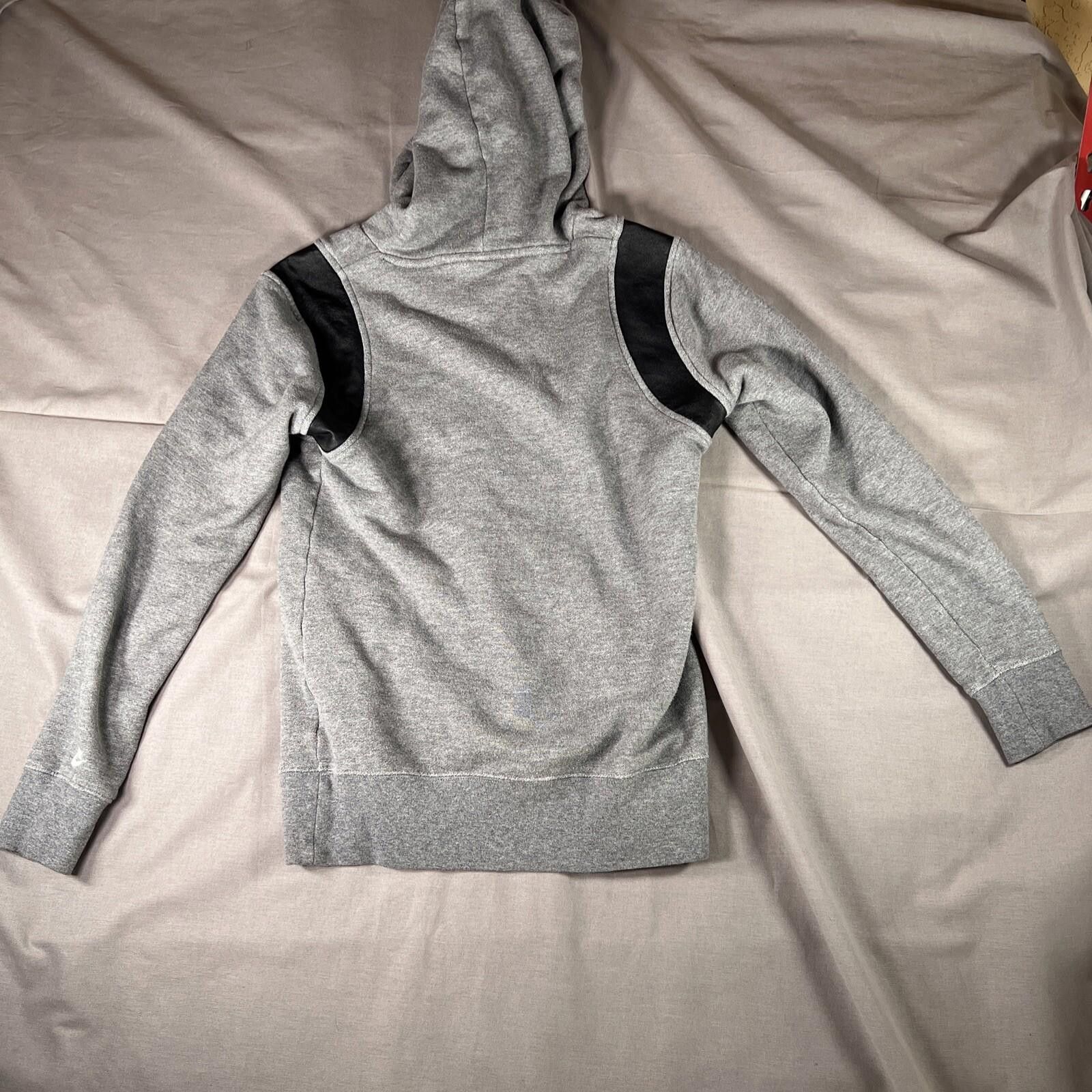 Nike Nike Women Medium Grey w Black Trim Hoodie Unique Size M / US 6-8 / IT 42-44 - 5 Thumbnail